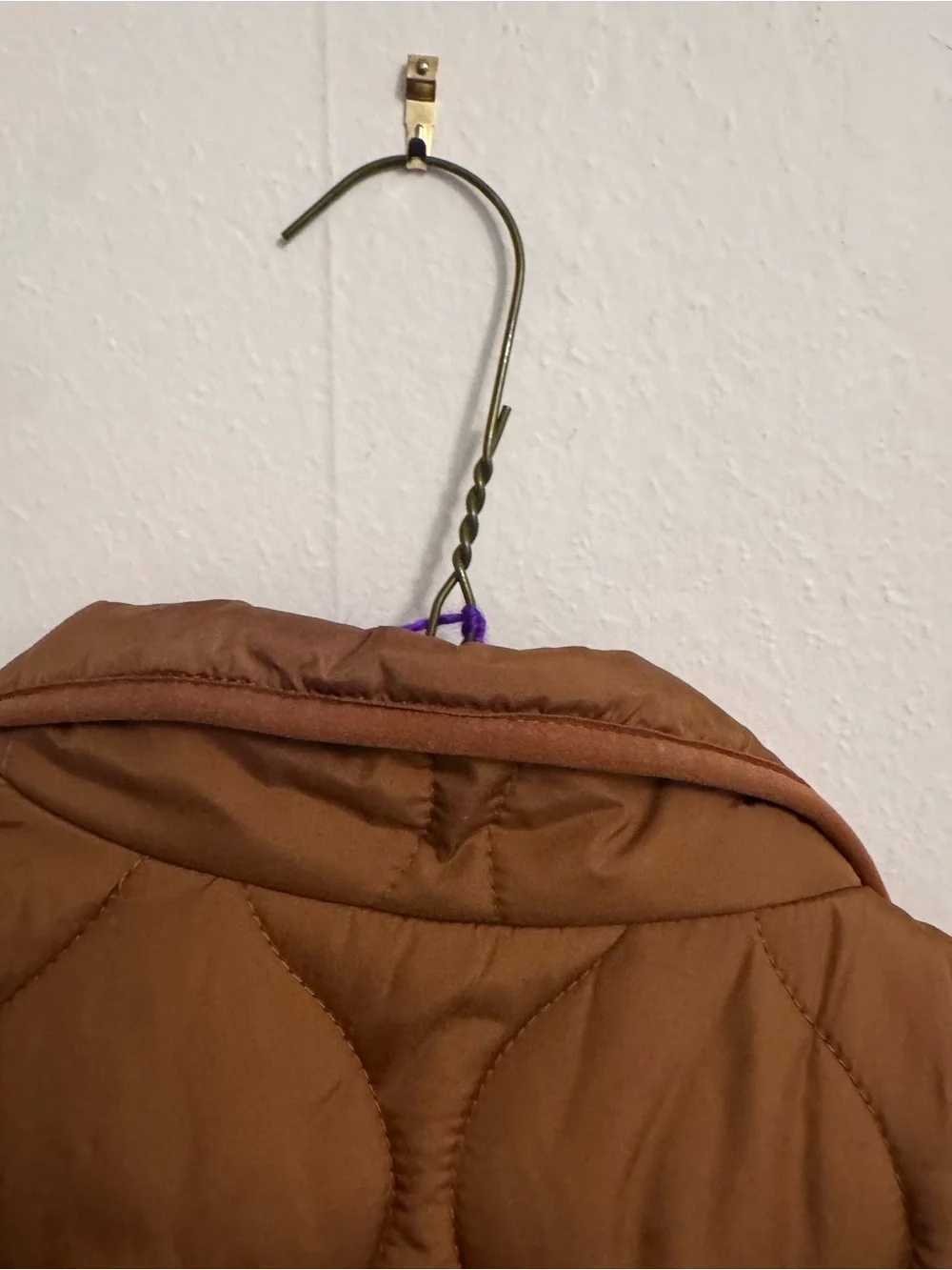 J.Crew Brown Quilted Vest